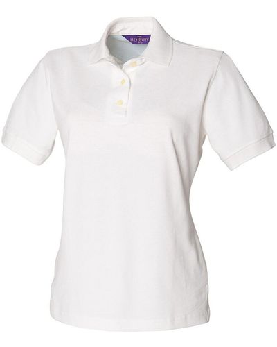Henbury T-shirt Classic - Blanc