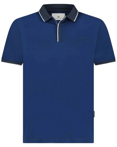 State Of Art T-shirt Polo Jersey Bleu Foncé