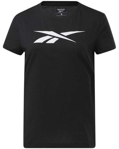 Reebok T-shirt TE Graphic Vector - Noir