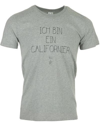 Civissum T-shirt Ich Bin Ein Californier Tee - Gris
