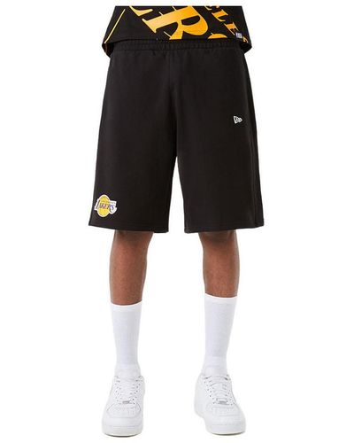 KTZ Short NBA TEAM LOGO LA LAKERS - Noir