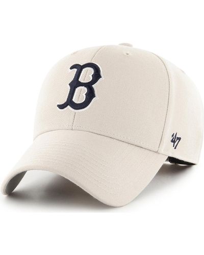 '47 Casquette 47 CAP MLB BOSTON RED SOX MVP BONE - Blanc