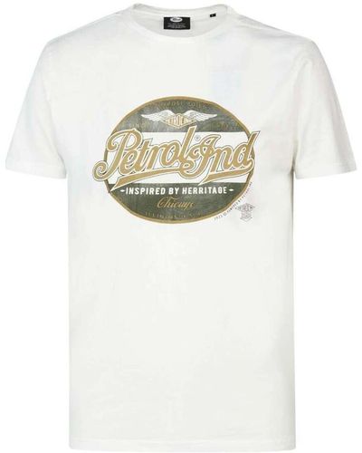 Petrol Industries T-shirt 156207VTAH23 - Blanc