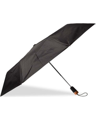 Isotoner Parapluies Parapluie x-tra solide poignée bois - Gris