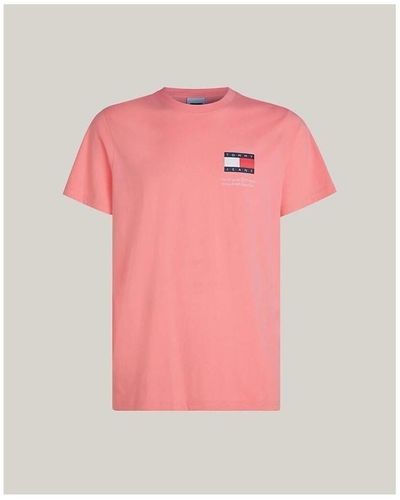Tommy Hilfiger T-shirt DM0DM18263TIC - Rose