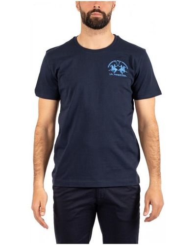La Martina T-shirt T-SHIRT HOMME - Bleu