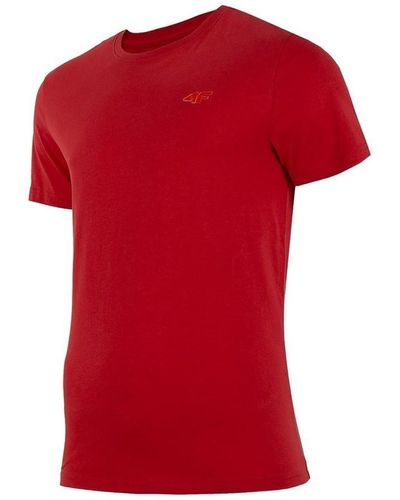 4F T-shirt TSM352 - Rouge