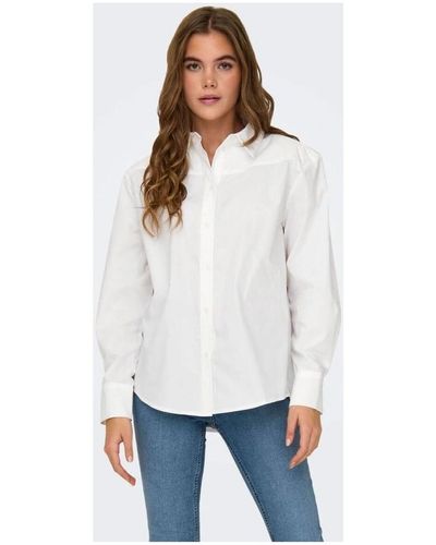 ONLY Chemise 15327687 ALEXIS-WHITE - Blanc