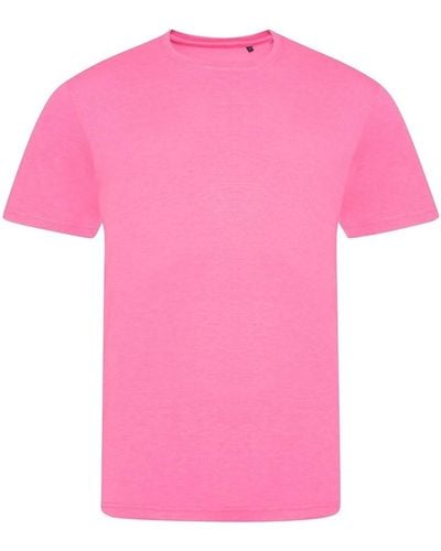 Awdis T-shirt Electric Tri-Blend - Rose