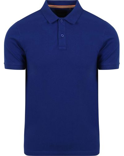 Suitable T-shirt Polo Cas Bleu Royal
