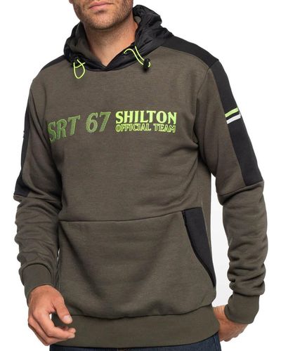 Shilton Sweat-shirt Sweat à capuche SRT 67 - Vert