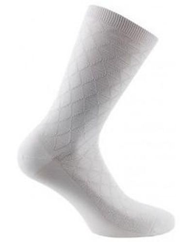 Kindy Chaussettes Socquettes fantaisies de mailles en polyamide - Gris