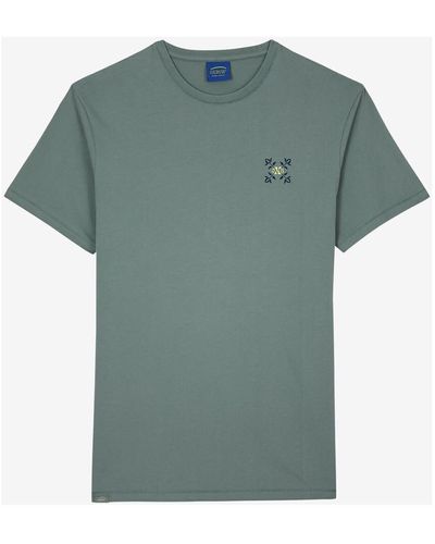 Oxbow T-shirt Tee shirt manches courtes graphique TABULA - Vert