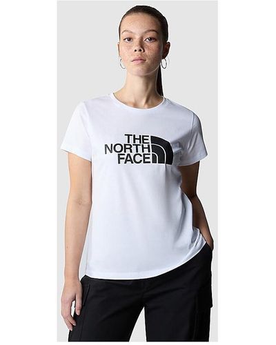 The North Face T-shirt - W S/S EASY TEE - Blanc