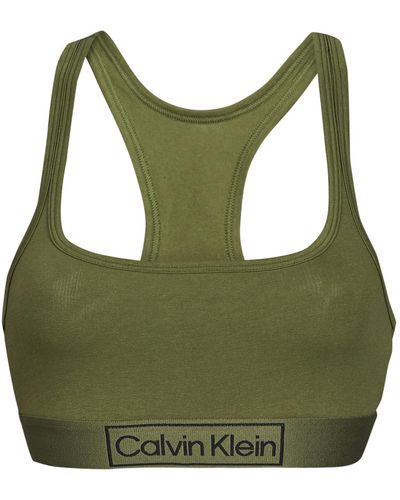 Calvin Klein Brassières UNLINED BRALETTE - Vert