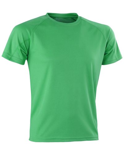 Spiro T-shirt Aircool - Vert
