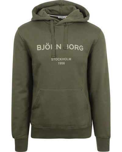 Björn Borg Sweat-shirt Hoodie Logo Vert