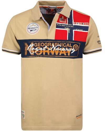 GEOGRAPHICAL NORWAY Polo SX1132HGN-Beige - Neutre