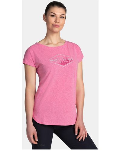 KILPI T-shirt T-shirt en coton pour NELLIM-W - Rose