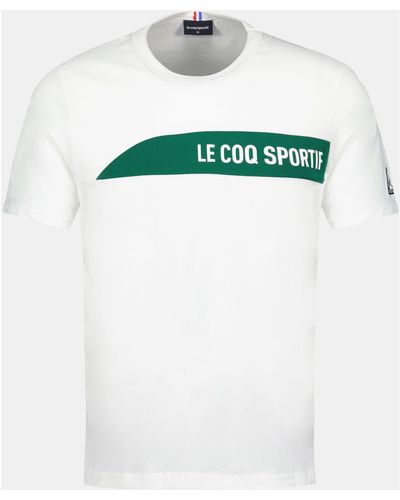 Le Coq Sportif T-shirt T-shirt Unisexe - Blanc