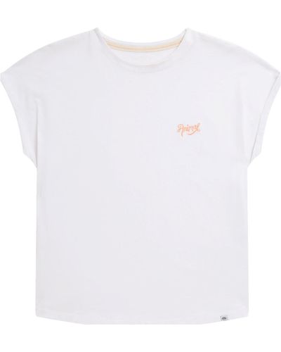 Animal T-shirt Holly - Blanc