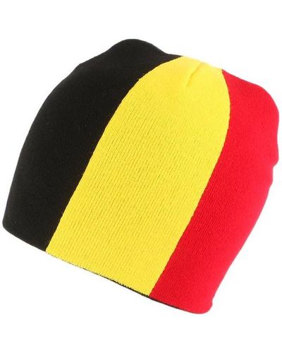 Nyls Création Bonnet Bonnet Allemagne Noir Jaune Rouge - Multicolore