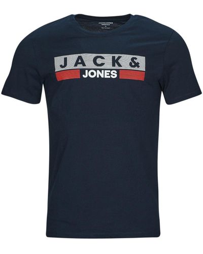 Jack & Jones T-shirt JJECORP LOGO TEE SS O-NECK - Bleu