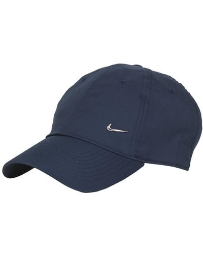 Nike Casquette U NSW H86 METAL SWOOSH CAP - Bleu