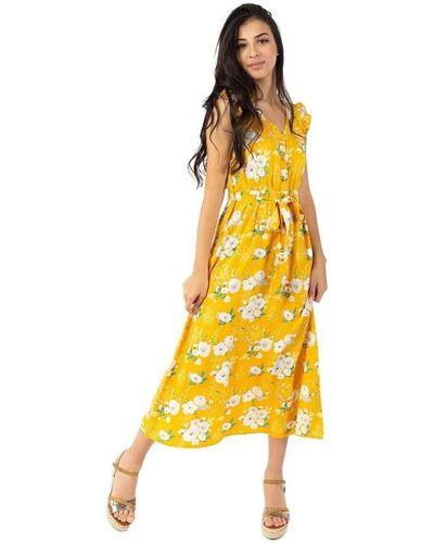 Coton Du Monde Robe Kayla - Jaune