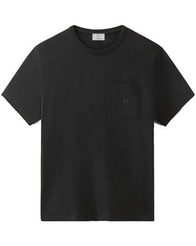 Woolrich T-shirt WOTE0094MR - Noir