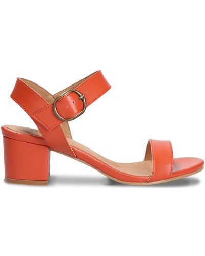 Nae Vegan Shoes Sandales Zinnia_Orange - Rouge