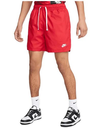 Nike Short Sport Essentials Flow - Rouge