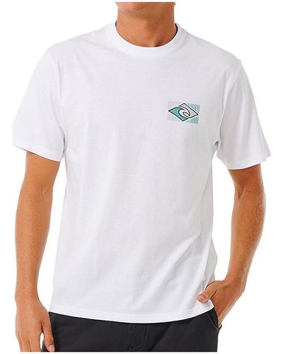 Rip Curl Polo TRADITIONS TEE - Blanc