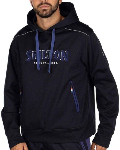 Shilton Sweat-shirt Sweat à capuche PLUIE - Bleu