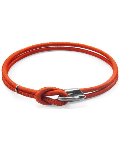 Anchor and Crew Bracelets - Rouge