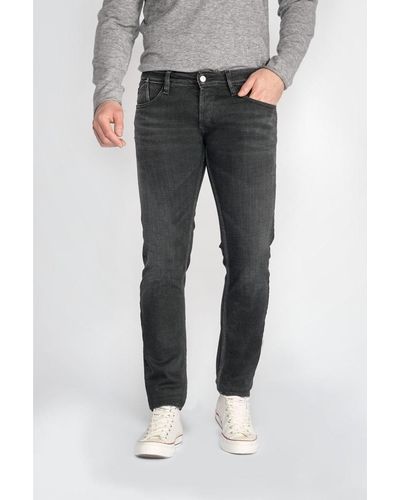 Le Temps Des Cerises Jeans Basic 700/11 adjusted jeans noir - Gris