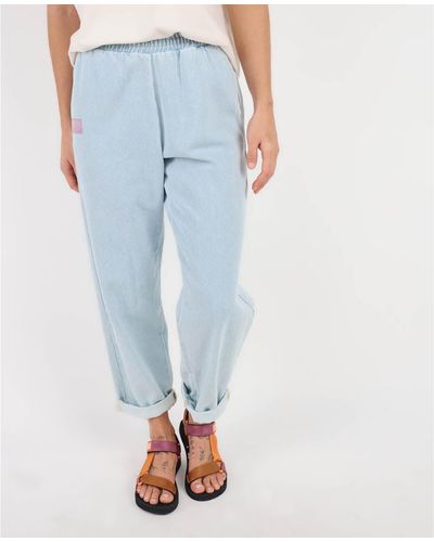 Oxbow Pantalon Jogpant en denim RYANNI - Bleu