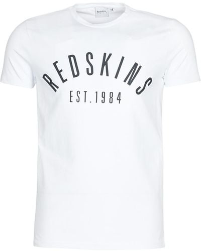 Redskins T-shirt MALCOM CALDER - Blanc