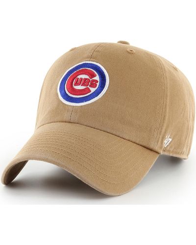 '47 Casquette 47 CAP MLB CHICAGO CUBS CLEAN UP W NO LOOP LABEL CAMEL - Multicolore