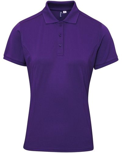 PREMIER T-shirt Coolchecker Plus - Violet