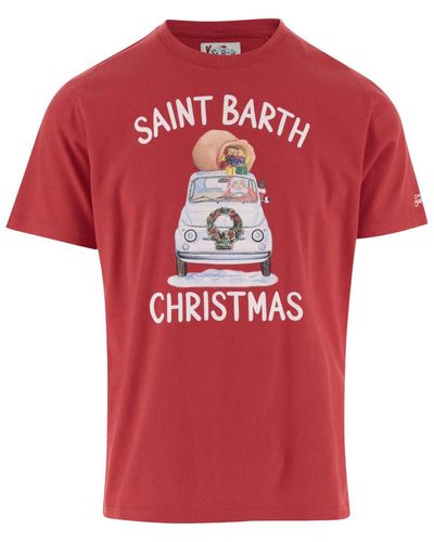 Mc2 Saint Barth T-shirt ARN0001-10800E - Rouge