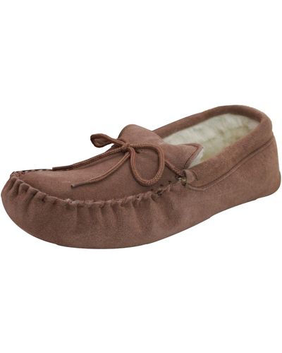 Eastern Counties Leather Chaussons EL182 - Marron