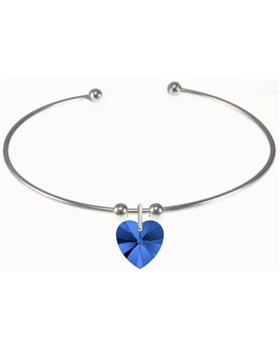 Sc Crystal Bracelets BS2852-SAPH - Bleu
