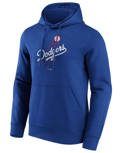 Fanatics Sweat-shirt Sweat à capuche MLB Los Angele - Bleu