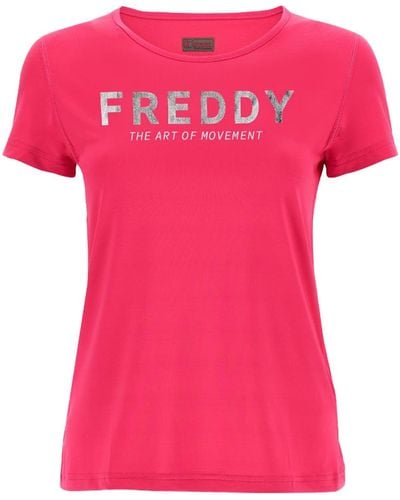 Freddy T-shirt T-Shirt Manica Corta - Rose