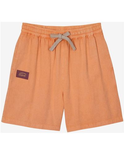 Oxbow Short Short twill de coton OKAY - Orange