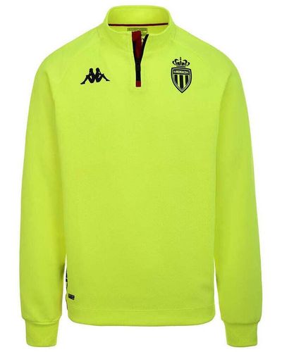 Kappa Sweat-shirt Sweatshirt Ablas Pro AS Monaco - Vert