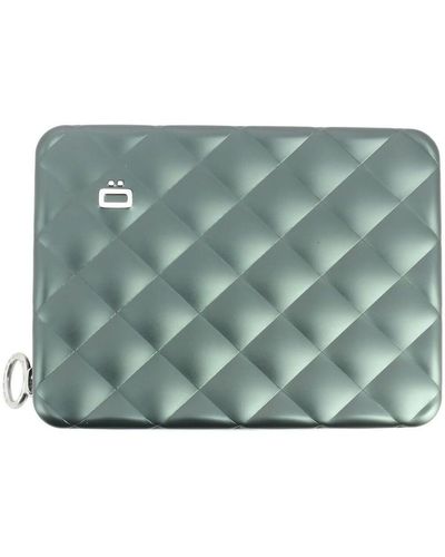 Ögon Designs Portefeuille Portefeuille Quilted passeport - Vert