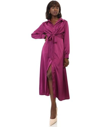La Modeuse Robe 68572_P159915 - Violet
