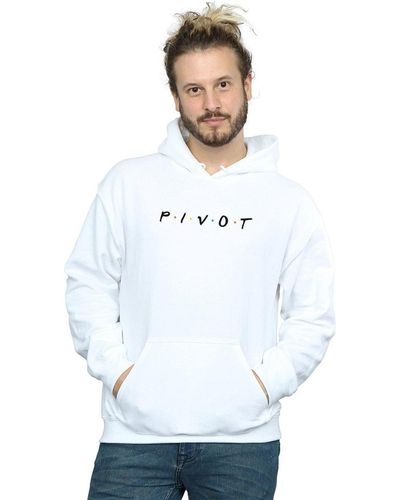 Friends Sweat-shirt Pivot Logo - Blanc